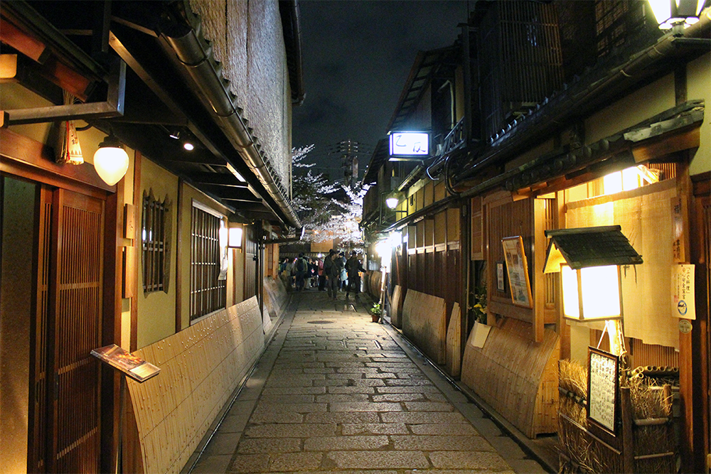 画像：京都の町屋街