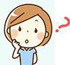 イラスト：店内でキョロキョロしているお客様の絵