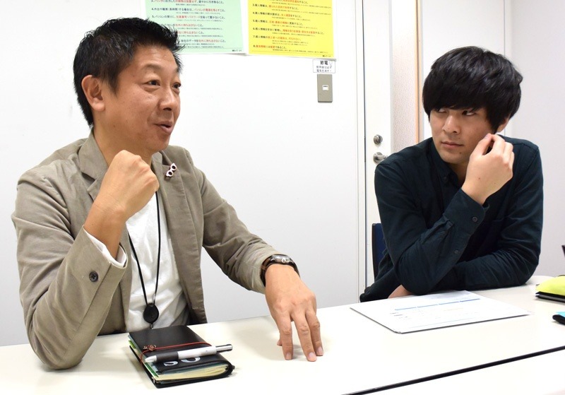 写真：株式会社ヌーヴ・エイ 大西 理氏、中濱 亮氏