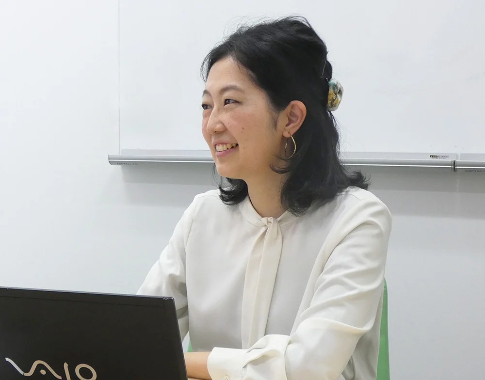 写真：株式会社JIMOS 執行役員 川上智子氏