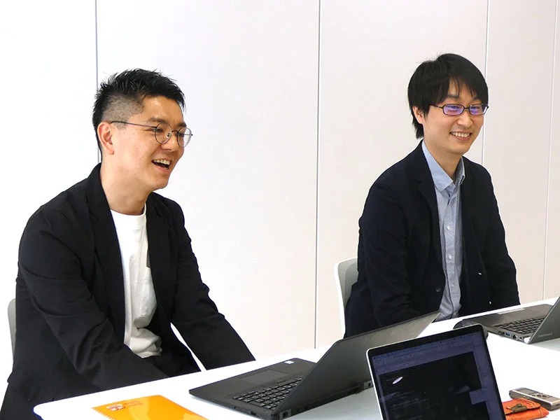 写真：弥生株式会社 庄子 佑氏、高城 圭右氏