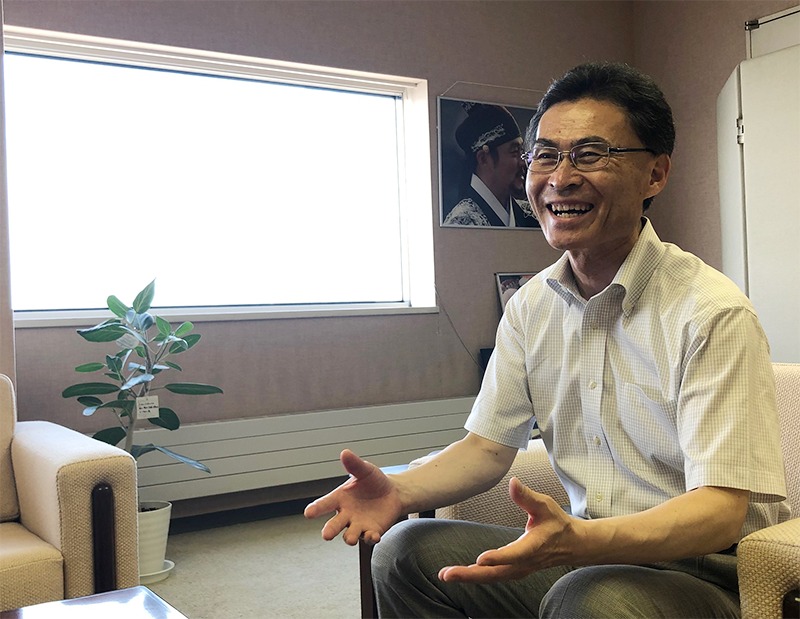 写真：青森県観光連盟 専務理事 高坂幹氏
