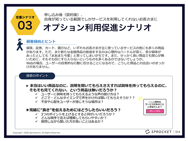 図：オプション利用促進シナリオ
