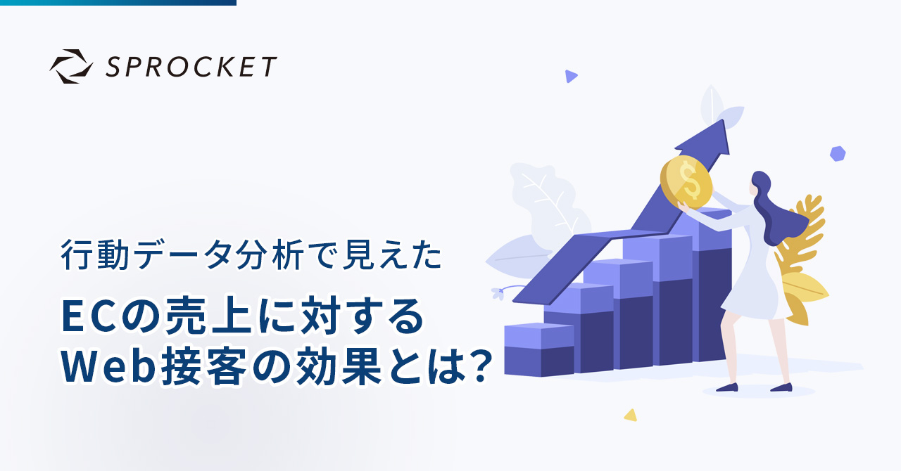 行動データ分析で見えた、ECの売上に対するWeb接客の効果とは？