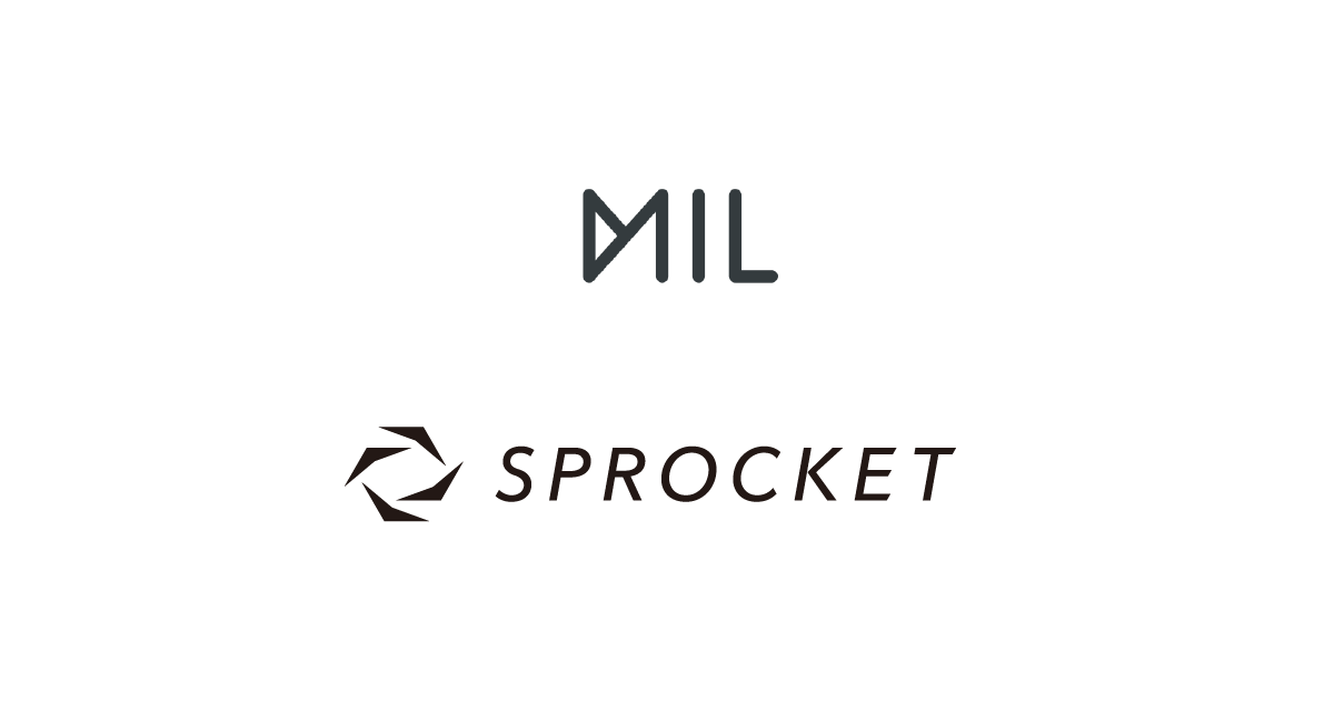 ロゴ：SprocketとMILのロゴ