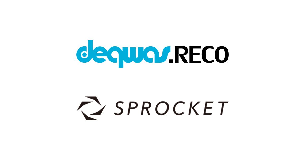 ロゴ：デクワス.RECOとSprocketのロゴ